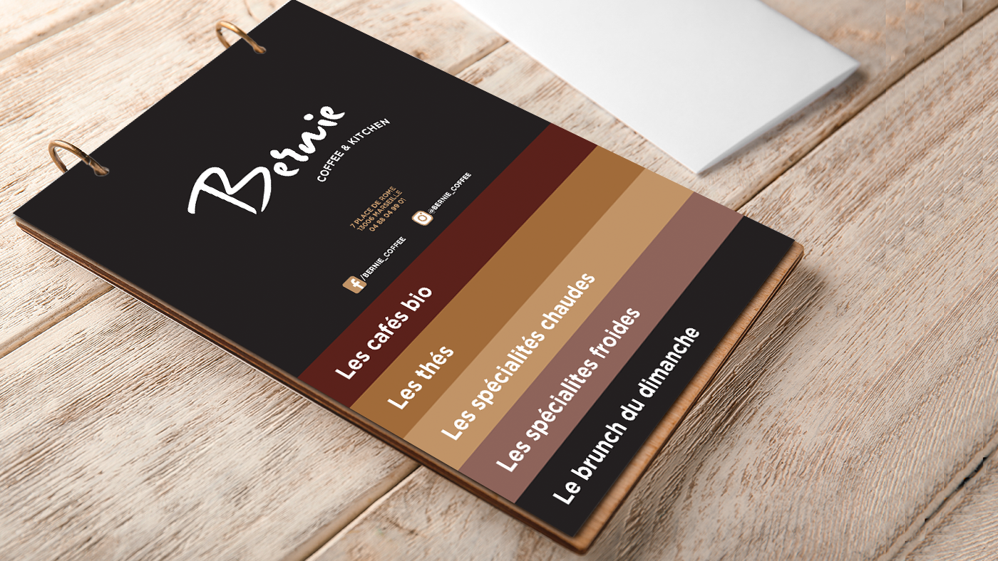 Bernie - Menu de restaurant